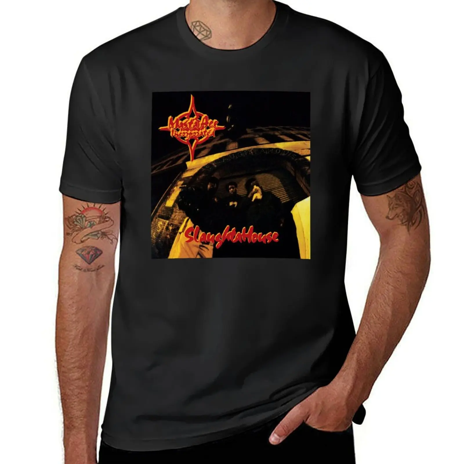 

Masta Ace 1993 Hip Hop Rap Slaughtahouse T-Shirt Man t-shirt customizeds T-shirts man quick-drying mens designer clothes