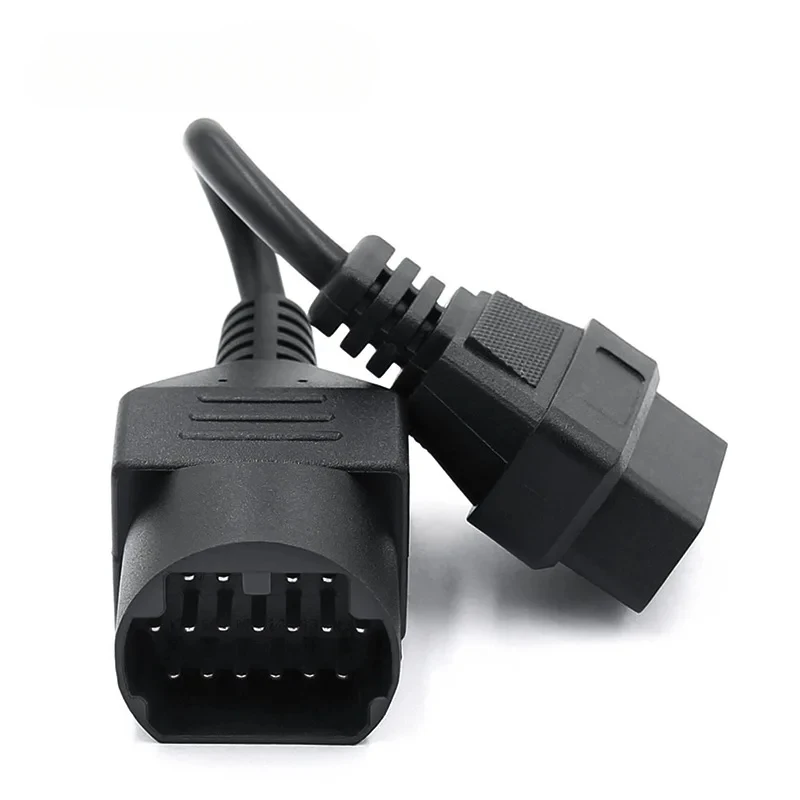 10 pieces 17-Pin to OBD2 Diagnostic Adapter Cable – Conversion Interface for Legacy Vehicle Diagnostics