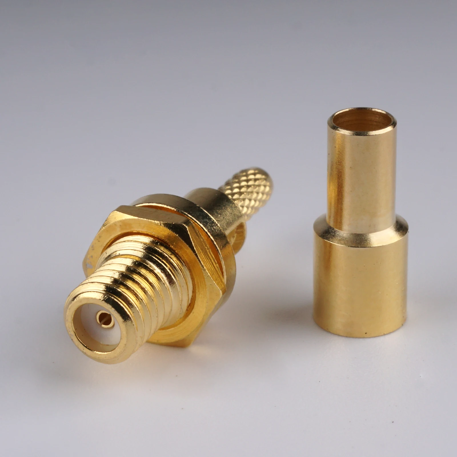 M5 L5 Microdot male female Connector nut bulkhead 10-32UNF RG174 RG316/188 Ultrasonic Flaw