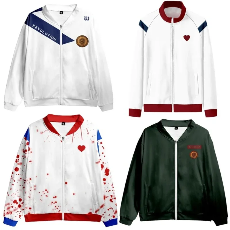 

Костюм для косплея «Все из нас мертвых», пуловер для взрослых, толстовка, повседневная уличная одежда, пальто, куртка, школьная форма, Хэллоуин, мужчины, женщины