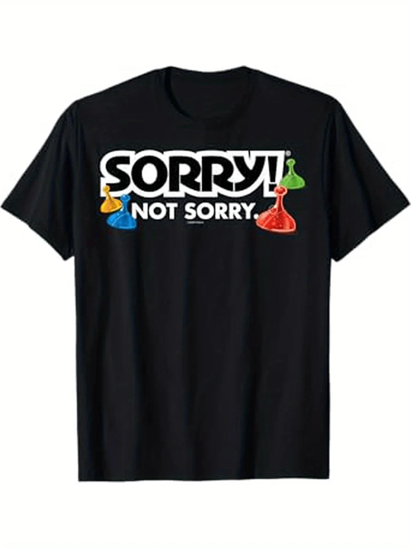 تي شيرت عيد الميلاد "Oh Snap Gingerbread" - تي شيرت عطلة للرجال باللون الأسود مصنوع من القطن بنسبة 100%