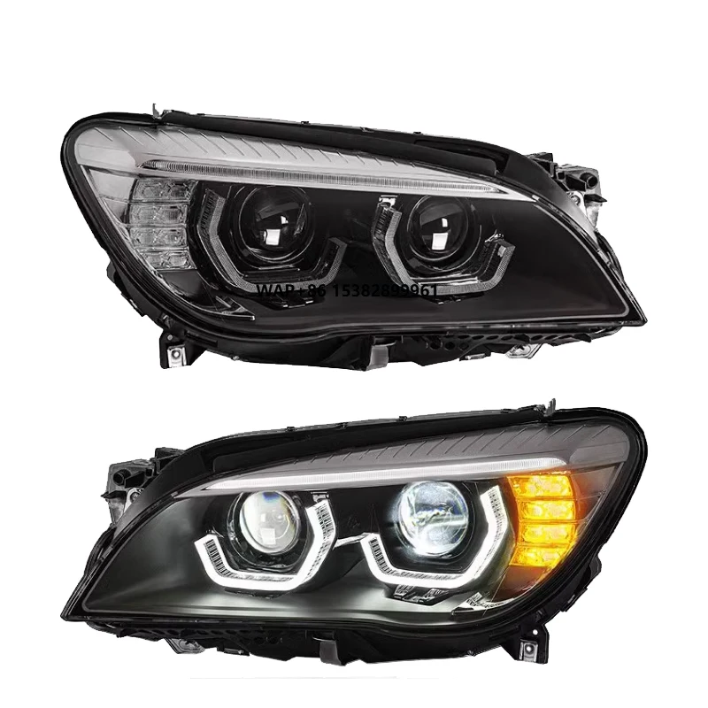 

YU GUANG High Quality for 7 Series F02 Front LED Headlight 2009-2015 Upgrade Headbumper New Styles HEAD Lamp