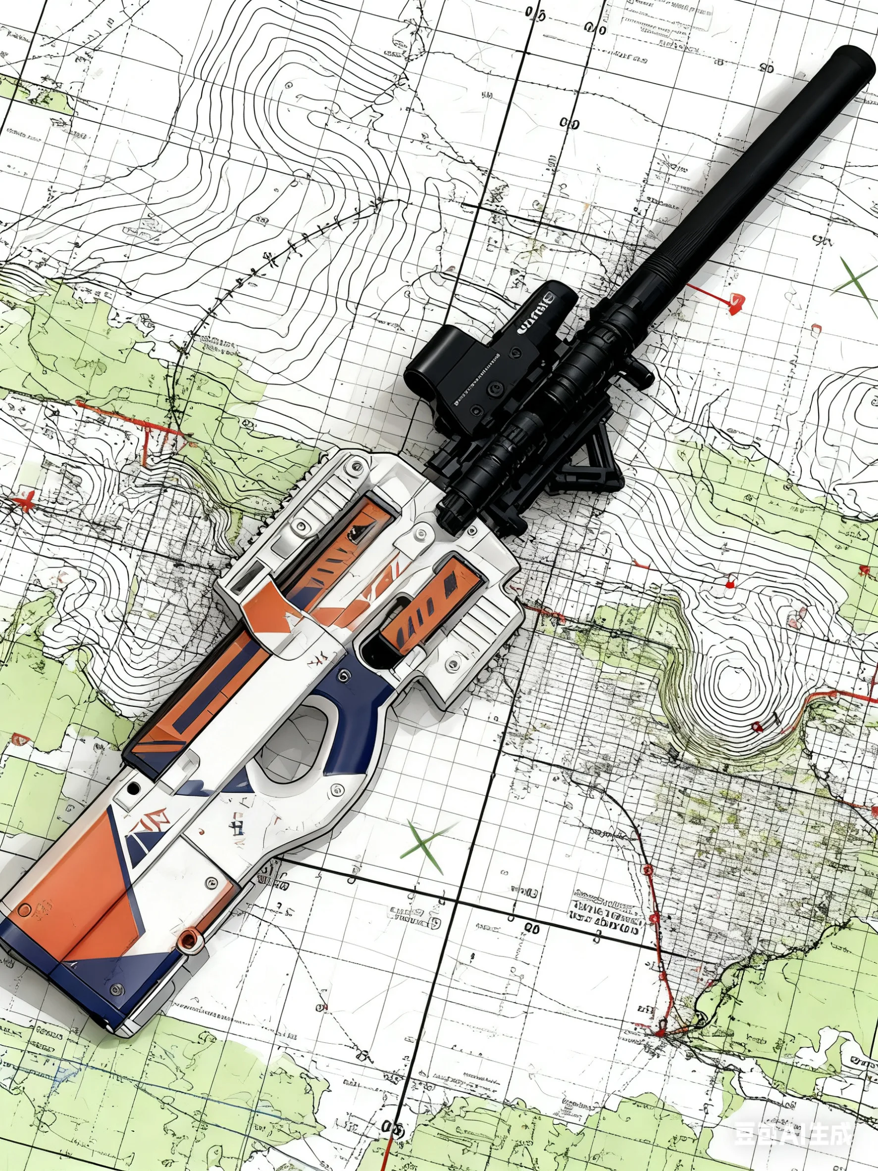 Regalo para hombres P90 Blasters de Gel táctico completamente automático tamaño grande pistola de chorro al aire libre de largo alcance Juguetes