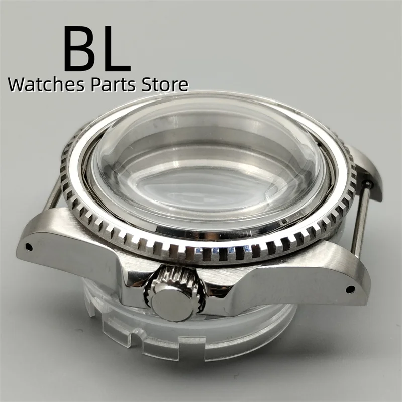 BLIGER 40mm Watch Case Vintage Ring With Domed Glass For NH34 NH35 NH36 ETA 2824 PT5000 Movement 200m Waterproof Acrylic Glass