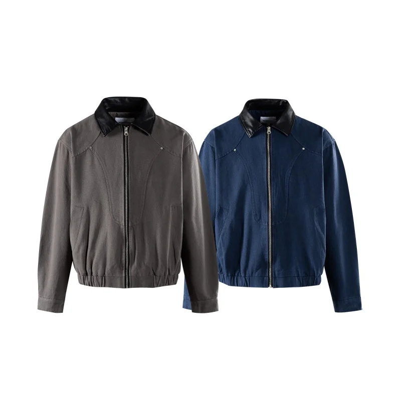 

DAVIDSHAO High Quality EU US Size Luxury Casual Wear Vintage Hoodie Jacket Sports Outdoor Men Women Work Jacket