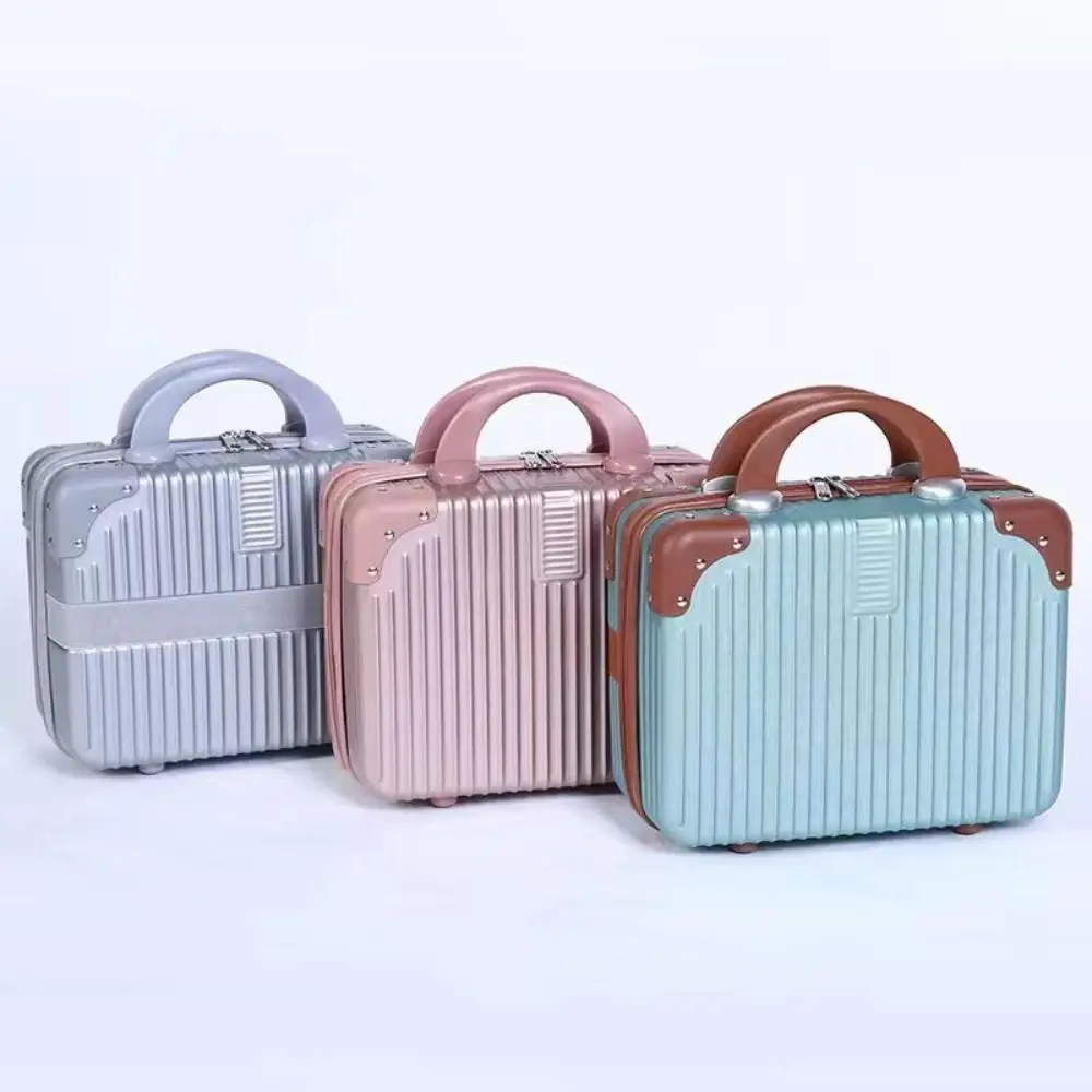 Hot Sales 14 inch Travel Suitcase Mini Hand Makeup Case Luggage Travel Cosmetic Box For Women