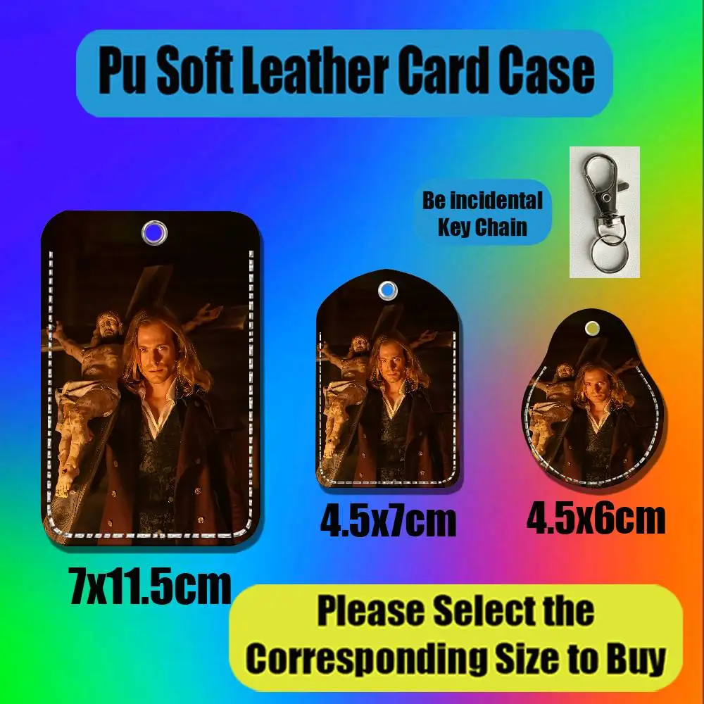 For Interview With The Vampire Sam Reid For AirTag Case Card Holder Keychain ID Credit Bank Access Badge For Air Tag Case Shell