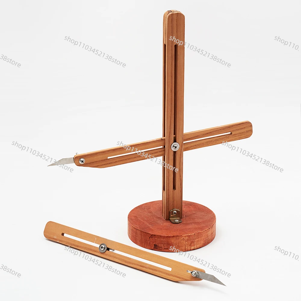 

Handmade Ceramic Drawing Blank Positioner Set Multi-functional Pottery Tools for Blank Repair Modeling Artifact