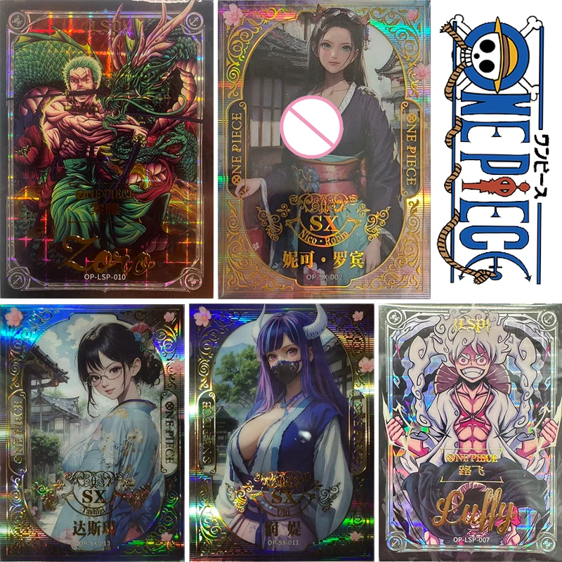 

Аниме ONE PIECE PR QR LSR SX series Monkey D. Luffy Nico Robin козуки Hiyori Jewelry Bonney коллекция открыток развлекательные игрушки