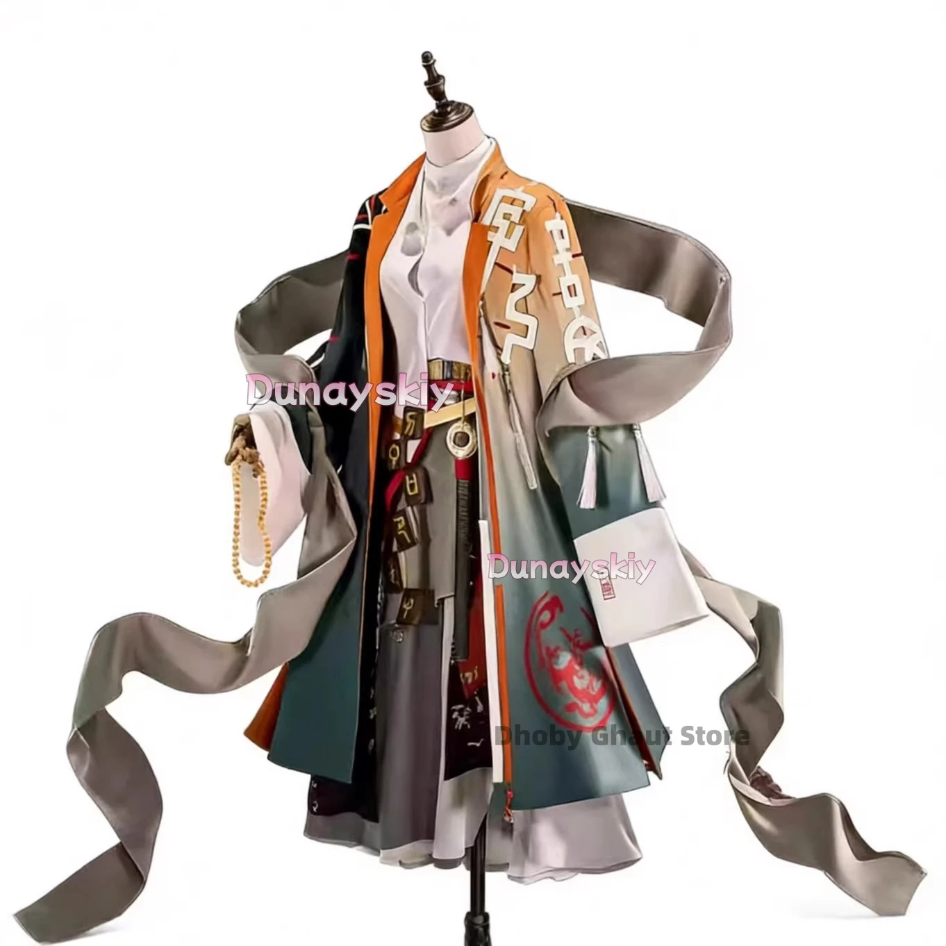 

Костюм для косплея Arknights Jie: Изысканная униформа для ролевых игр и вечеринок на Хэллоуин (Onicos)