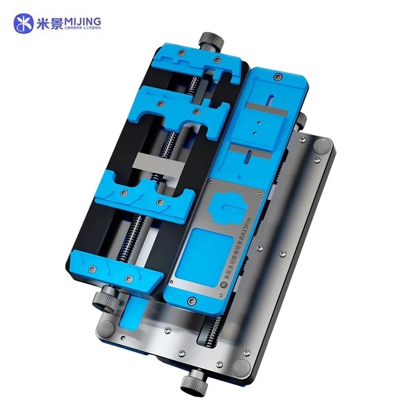 

Mijing K23 Pro Multi-function PCB Fixture Platform Dual-axis Mainboard Soldering Holder CPU Chip Glue Remove Welding Repair Tool