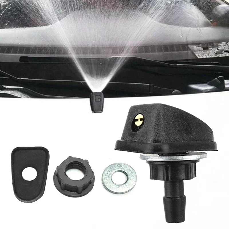

Universal Car Windscreen Washer Jet Nozzles Fan for Mitsubishi ASX Endeavor Expo Montero Galant Grandis Lancer Mirage