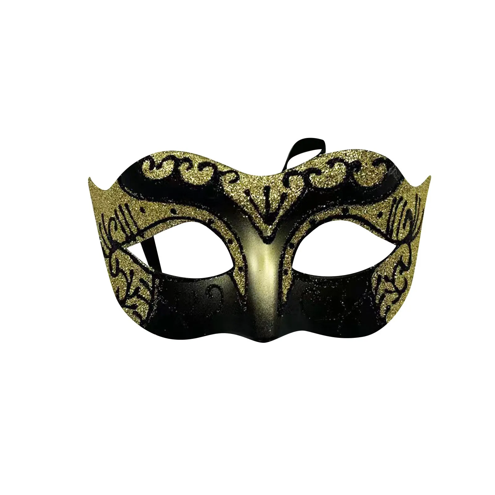 Masquerade Mask For Men Women Couple Venetian Mask For Dionysia Mardi Gras Costume Party Ball Mysterious Black Mask