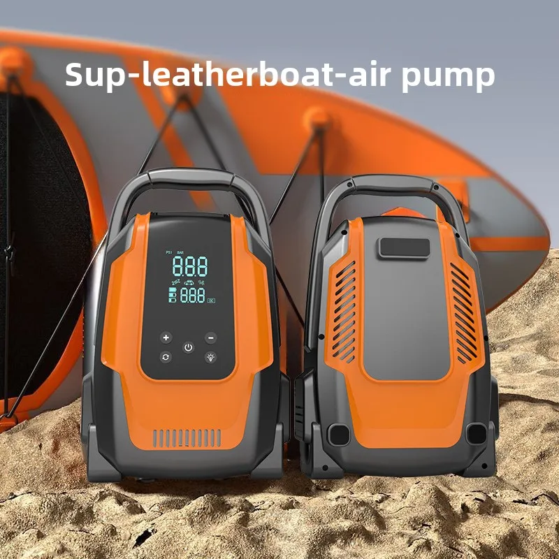 Effective Electric Inflatable Car Air Pump Paste Board Tent Kayak SUP Portable Electric Wireless High Pressure Air Pump