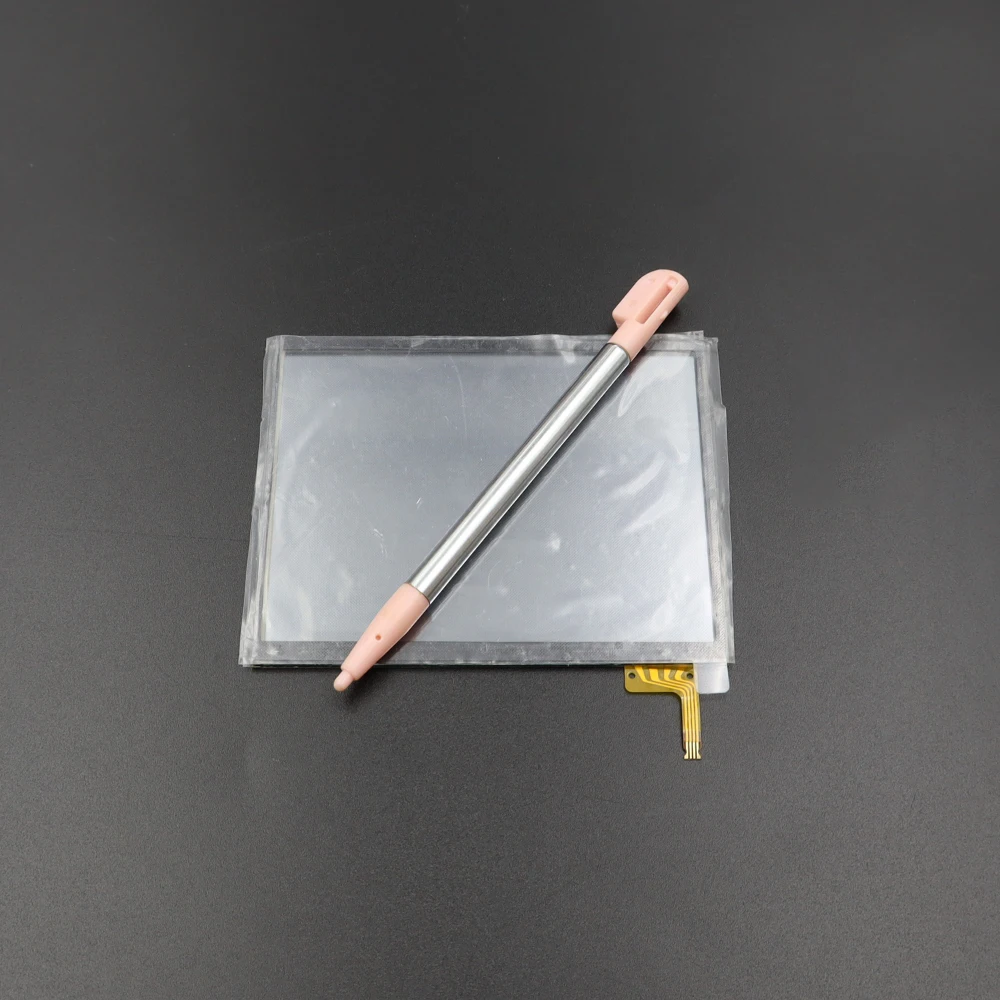 ل NDSL NDS Lite وحدة التحكم استبدال المعادن قابل للسحب ستايلس لوحة شاشة لمس عرض محول الأرقام الزجاج