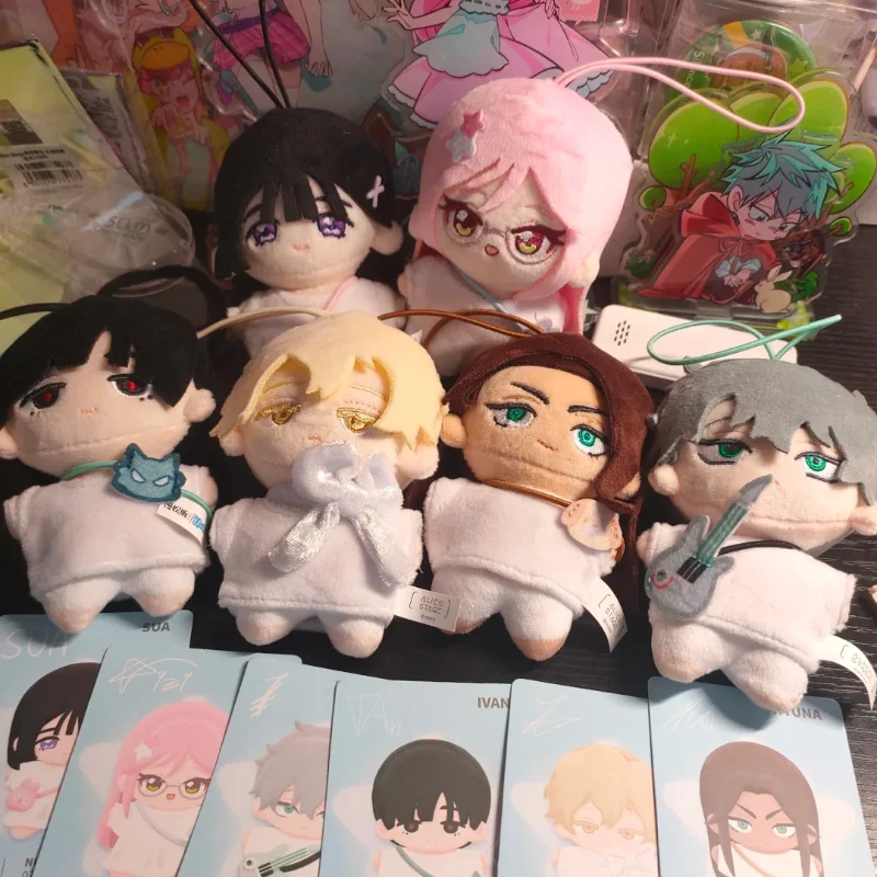 ในสต็อก Nullset Alien Stage มินิตุ๊กตาชุดกล่องตาบอดอะนิเมะรูป Ivan Till Plush จี้ Mystery Box Alien Stage Merch ของขวัญ