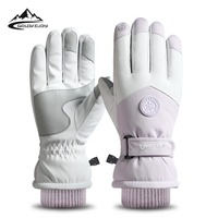 GOLOVEJOY SK15 New Arrival Windproof Outdoor Sports Cycling Hiking Velvet Warm Snowing Waterproof Winter Ski Gloves