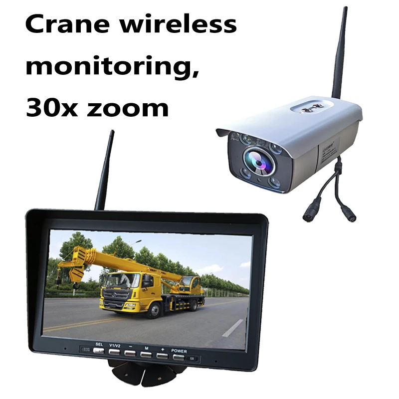 On board display, wireless video receiver, all-in-one machine, video recording, high-definition full-color AHD digital display,