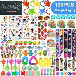 110/120Pcs Party Favors for Kids Birthday Giveaway Pinata Filler Bulk Toys Wedding Favors for Guests Christmas Halloween Gift