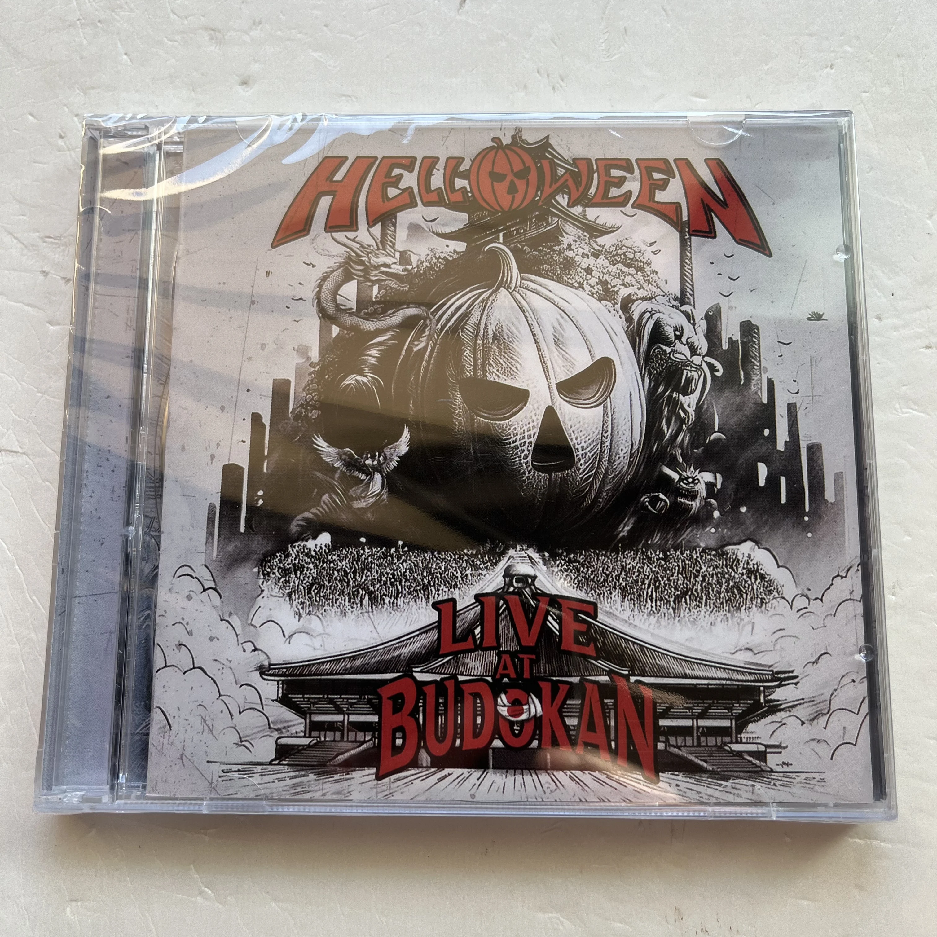 CD de Música Metal Helloween Michael Weikath, Álbum Live at Budokan, 2 Discos, Música para Cosplay, Walkman, Bandas Sonoras para Coche, Música para Fiestas