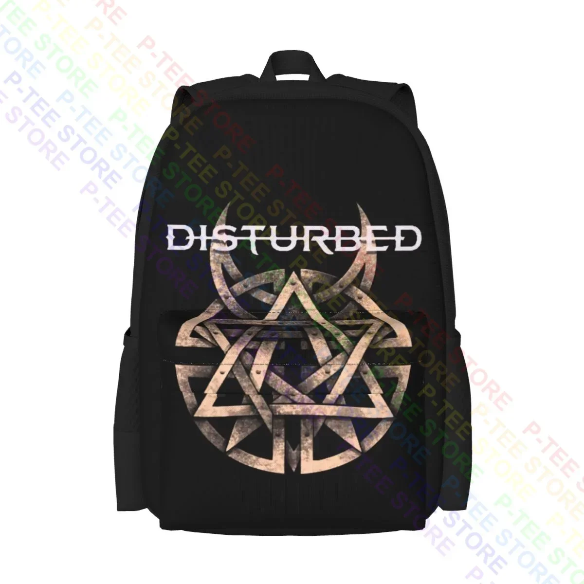 Disturbed Heavy Metal Band Fruit Of The Loom Large Capacity Backpack Bookbag Swimming Personalised Outdoor Running