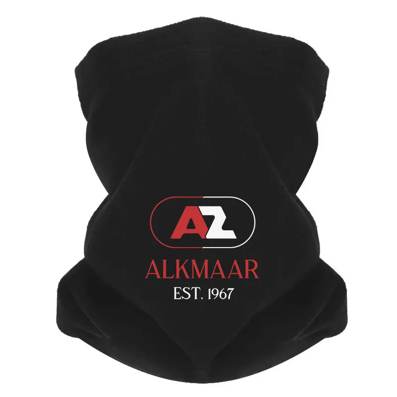 Letras AZ, círculo, Alkmaar hombres bufanda al aire libre máscara cuello polaina sombrero mujeres gorra tocado a prueba de viento mantener caliente invierno multifuncional
