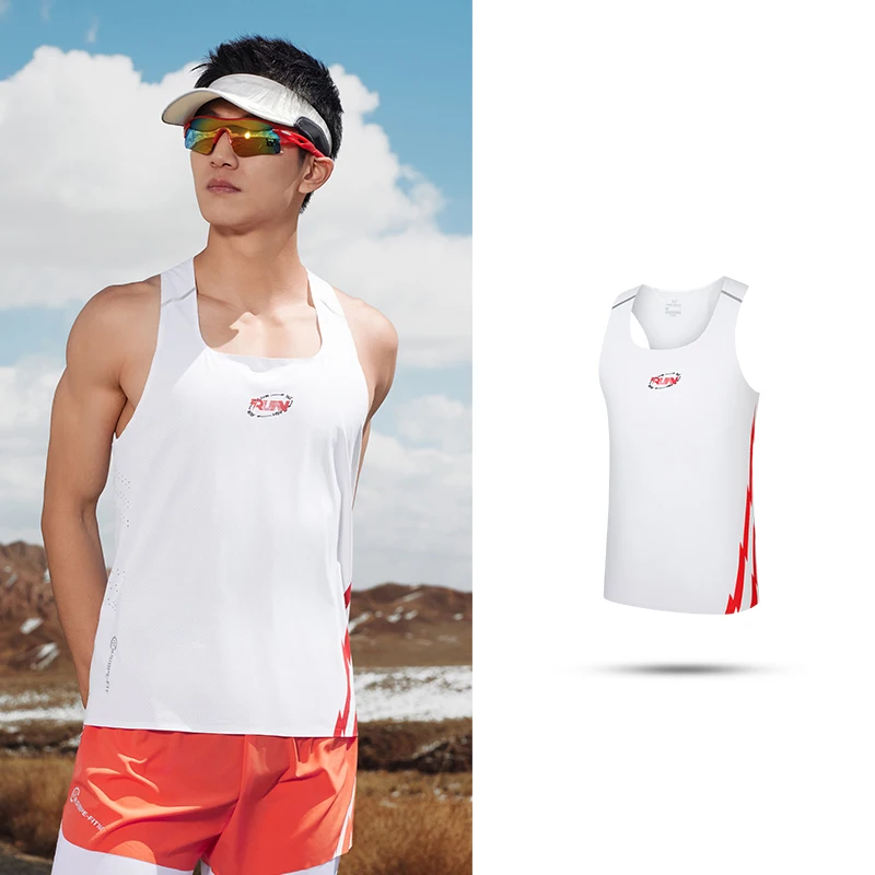 361 Degrees Men\'s Sports Vest Summer Quick-drying Breathable Reflective Sleeveless Comfortable Versatile Running Male 652432501