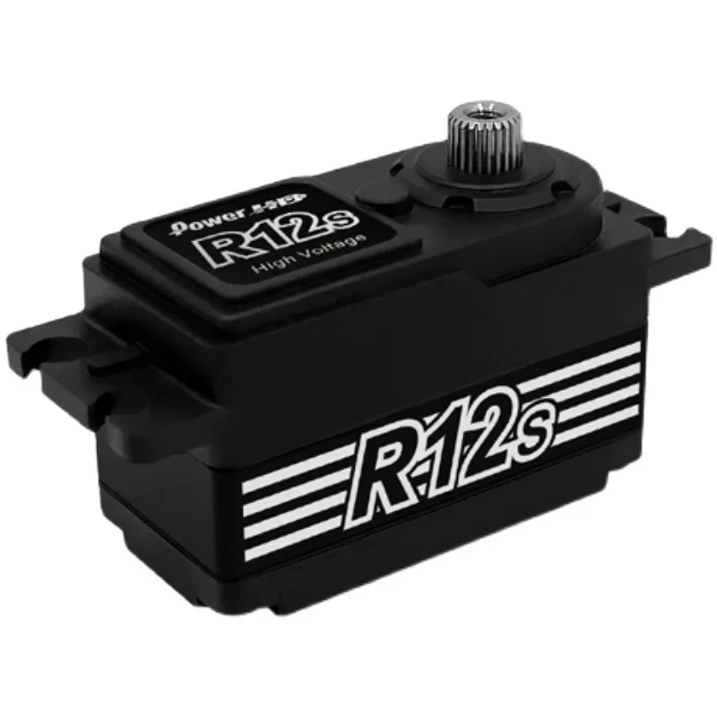 Power HD R12S 12KG Servo de engranaje Matel sin escobillas de alto torgue 6,0 ~ 8,4 V para coche eléctrico Rc 1/10