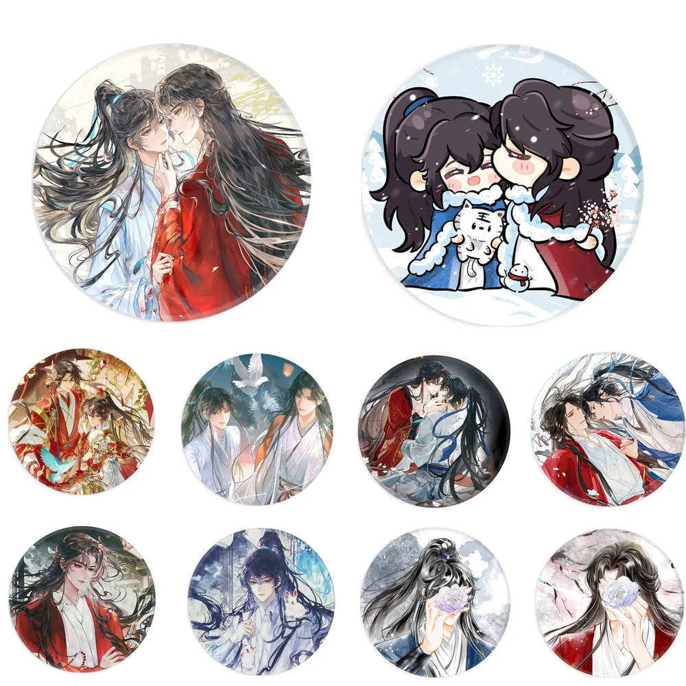 BL Novel Anime Judge PAN GUAN Characters Wen Shi Chen Budao Tin Badge Backpack Accessories Role-playing Cosplay Props Fan Gift