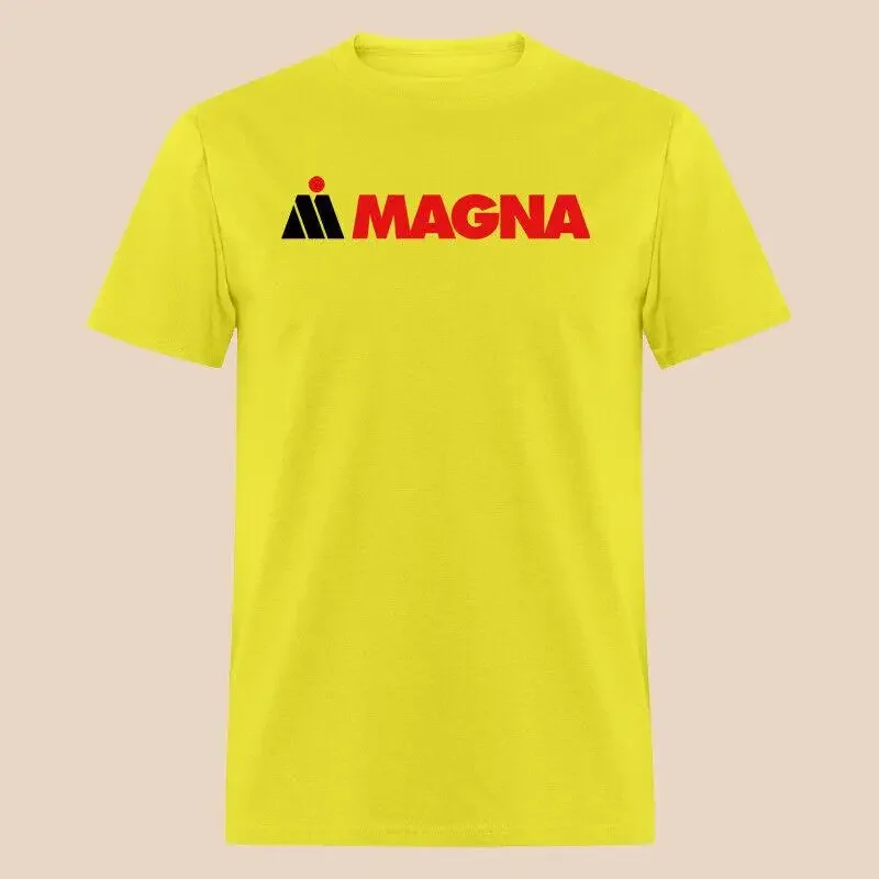Magna Car Motorcycle Equipment Men'S Yellow Size S 5Xl T shirt
