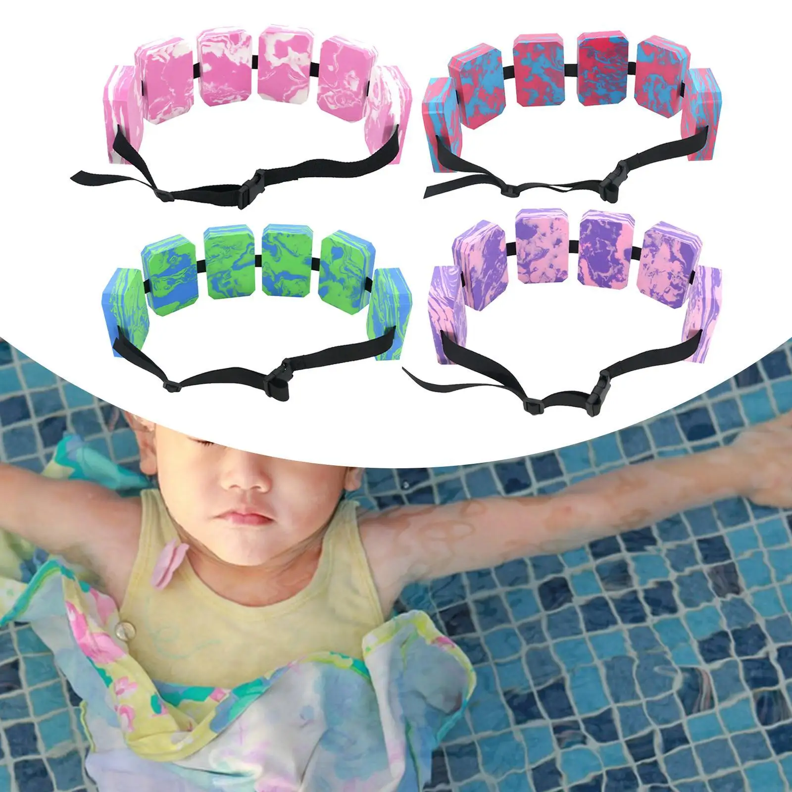 

Swimming Belt Training EVA Aquatic Floatation Belt for Water Aerobics Adults