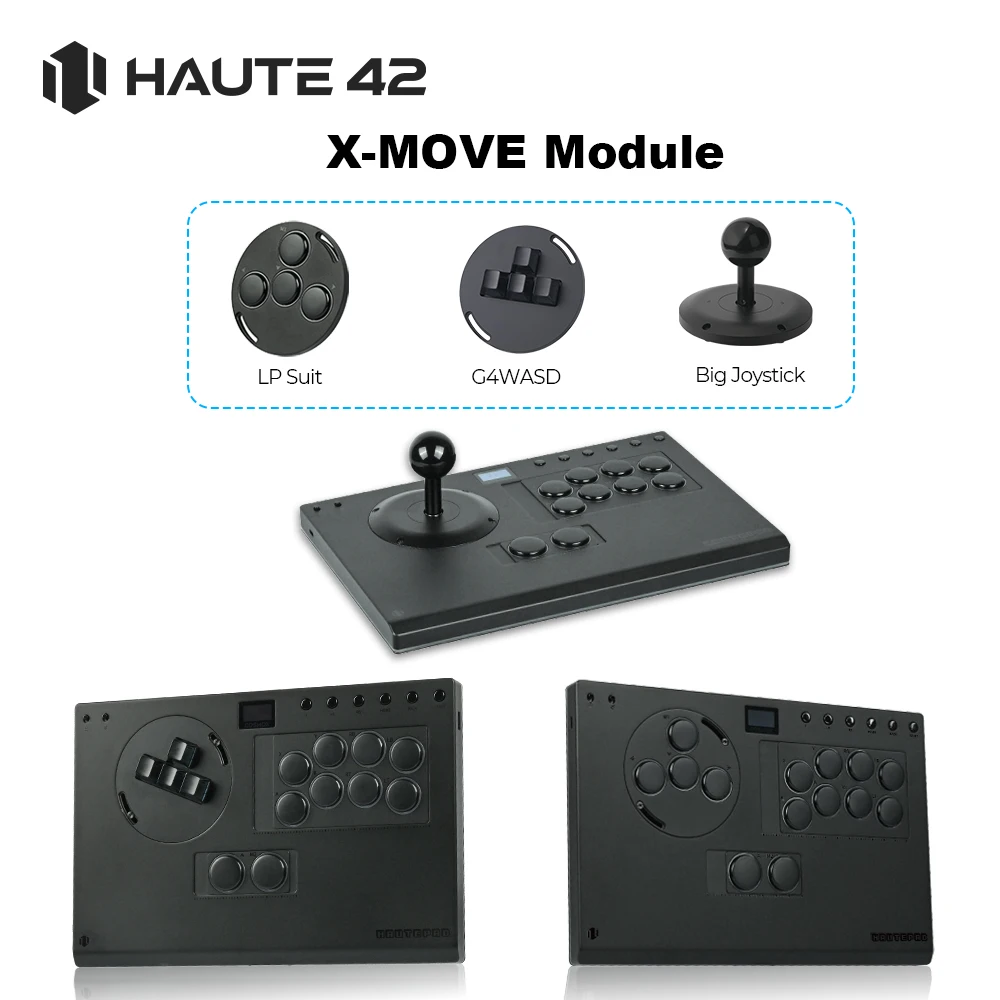 Haute42 X-move WASDモジュール Haute42 X-Move ビッグジョイスティックと G4WASD モジュール交換可能