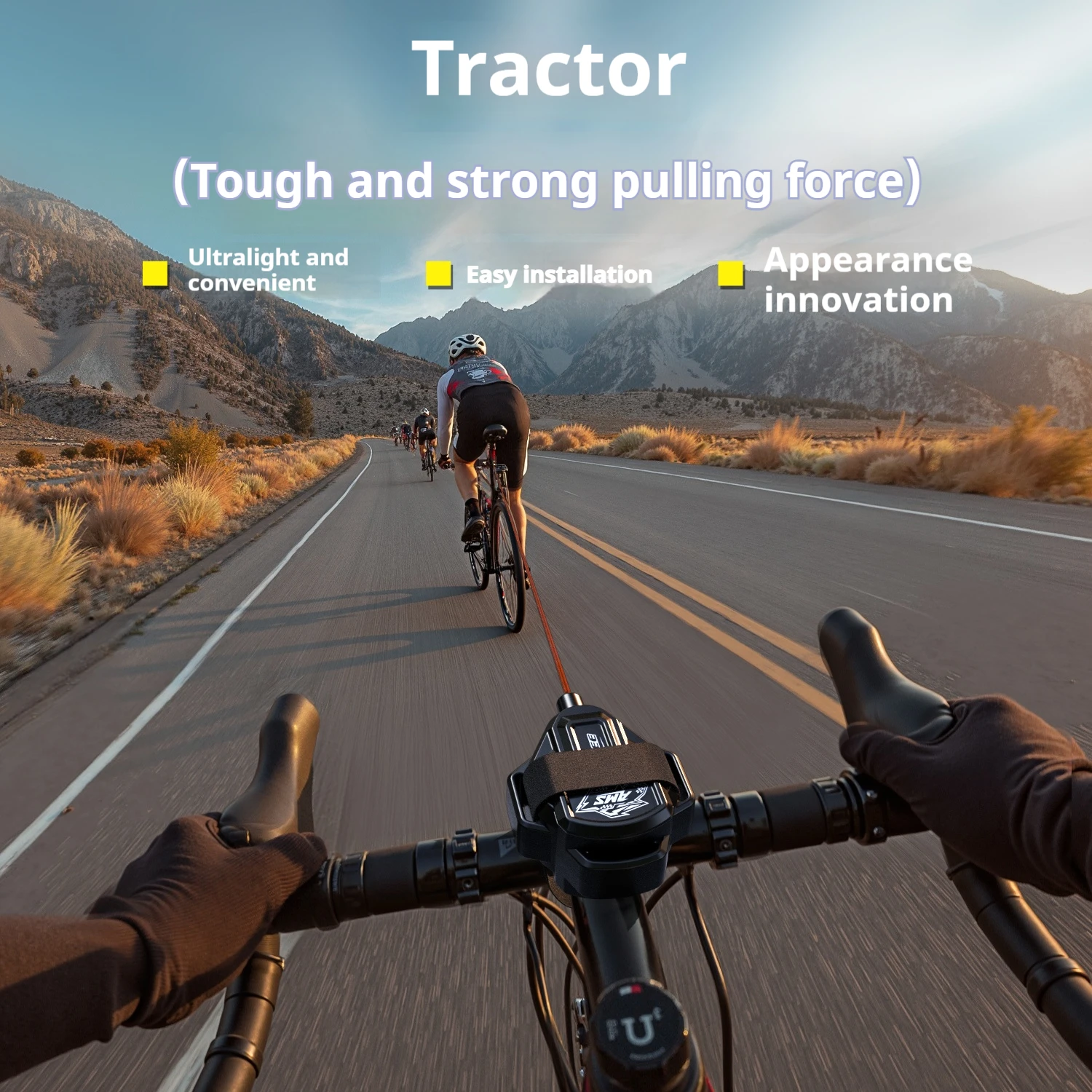 Cycling Towing Rope General Convenient Secure Telescopic Towing  Highway Mountain Bike Towing Assist Rope Parent Child Outdoor