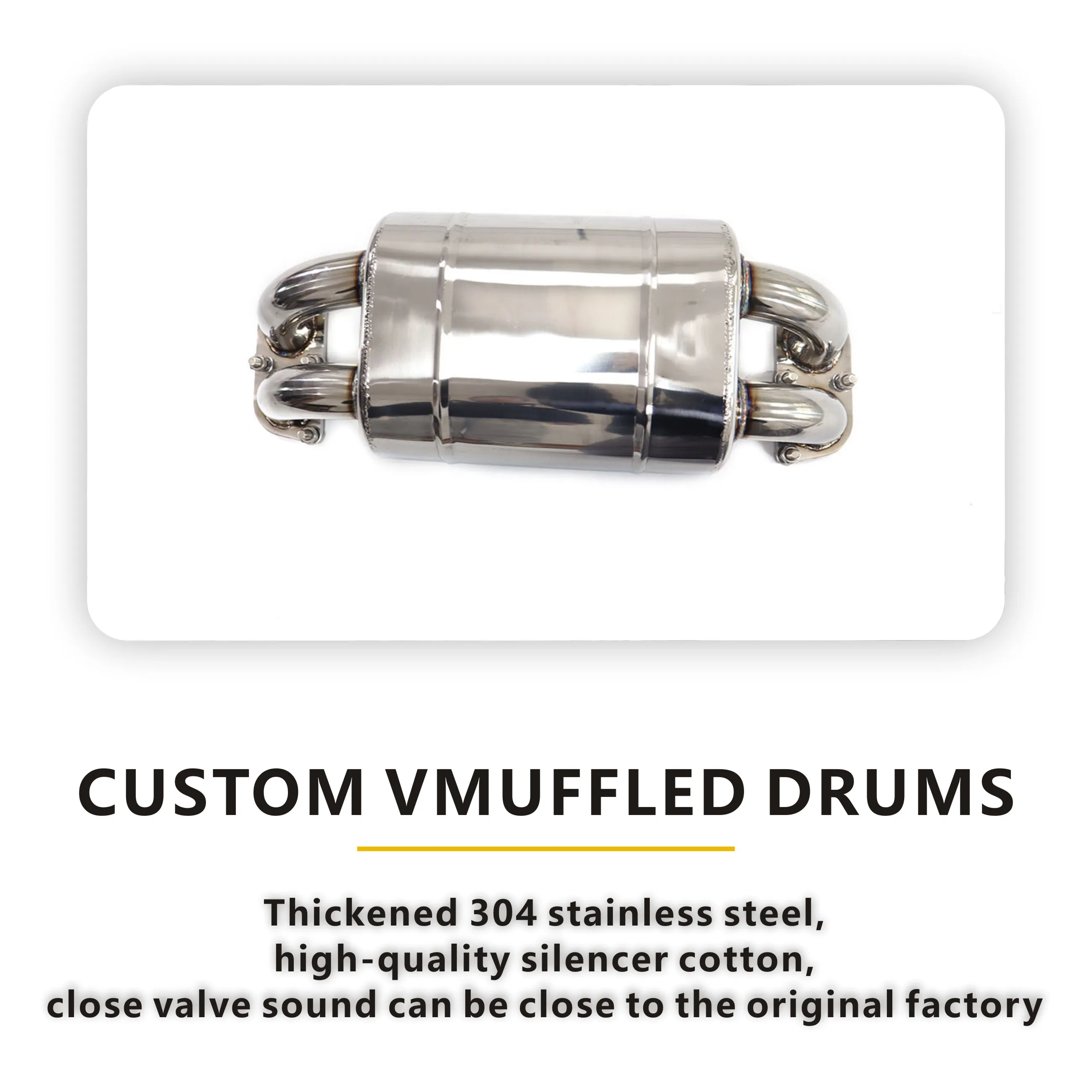 HMD Valved SS Catback لفيراري F430 سكوديريا 4.3L 08-09 | عادم الأداء TUV/ISO معتمد #3