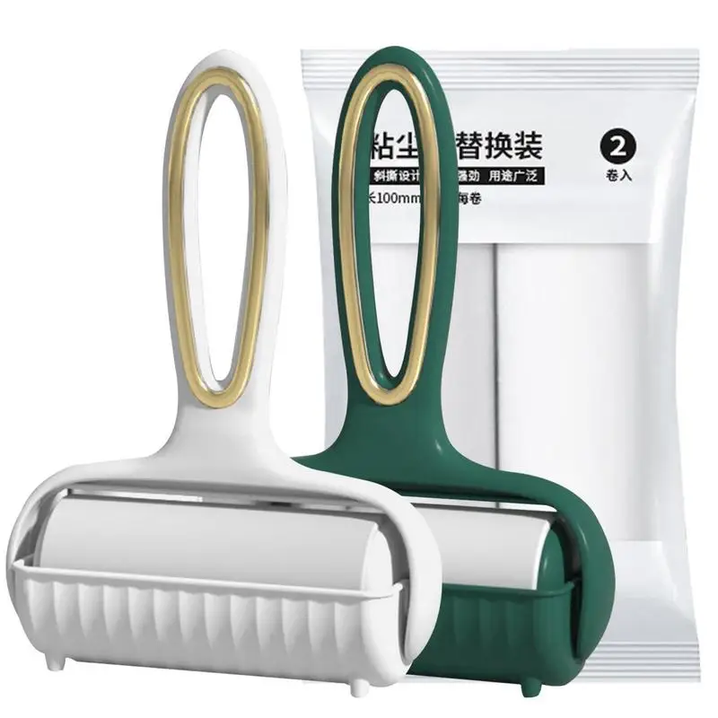 Zerreißbar Rolle Papier Klebrige Rolle Staub Wischer Pet Haar Kleidung Teppich Tousle Glatte Rotation Remover Austauschbare Reinigung Pinsel