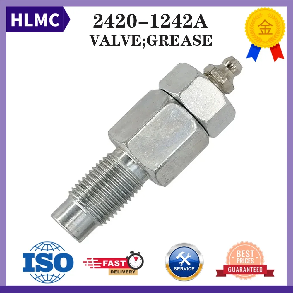 DH220-5 DH210 DH225 Solar 280-III 330-III 450-III 220LC-V 400LC-V Doosan Valve Grease Adjust Fitting 2420-1242A 2420-1242