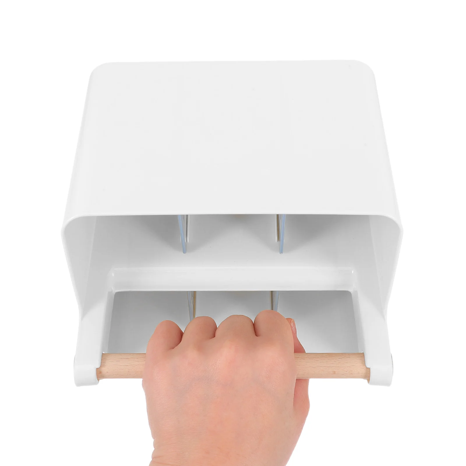 

Wooden Marker Organizer Handle Multi-Functional Stationery Tote Art Supplies Container Crafts Tools