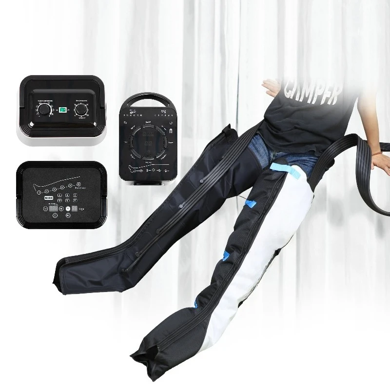 Leg Massager Six-cavity Air Pressurization Exercise Air Compression Foot Relaxation Full Leg Recovery Boot Leg Massager