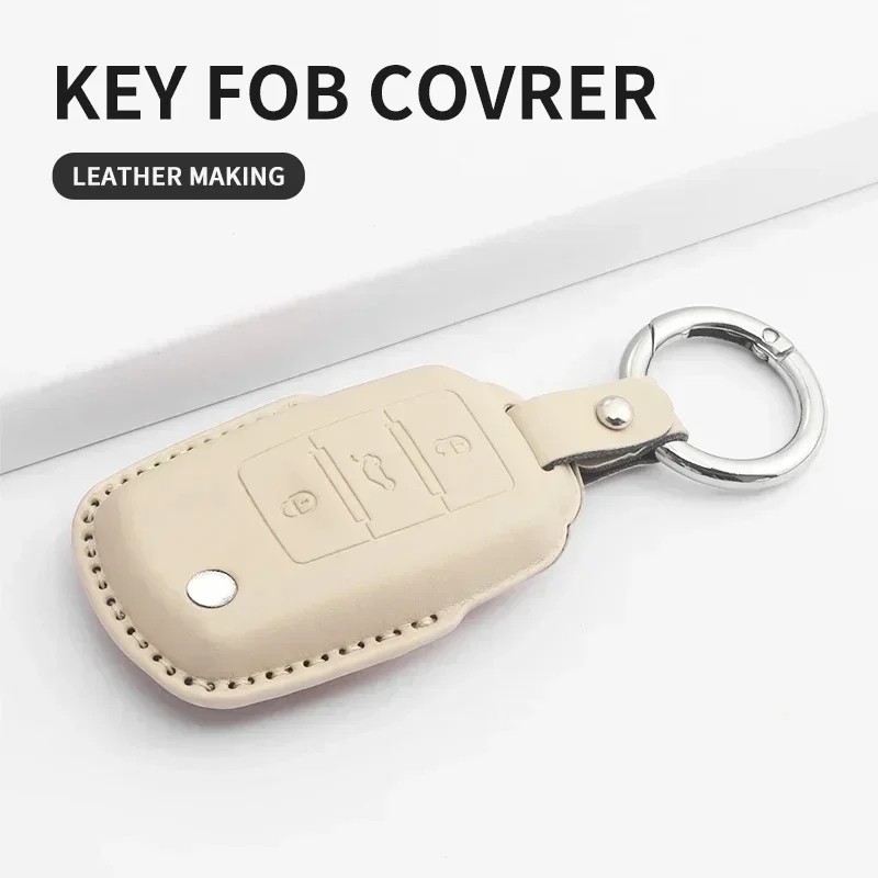 

Car Key Case Cover Shell Key Bag For Volkswagen VW Polo Golf7 MK7 Tiguan Passat B5 B6 B7 Golf 4 5 6 MK6 Jetta Lavida PU Leather