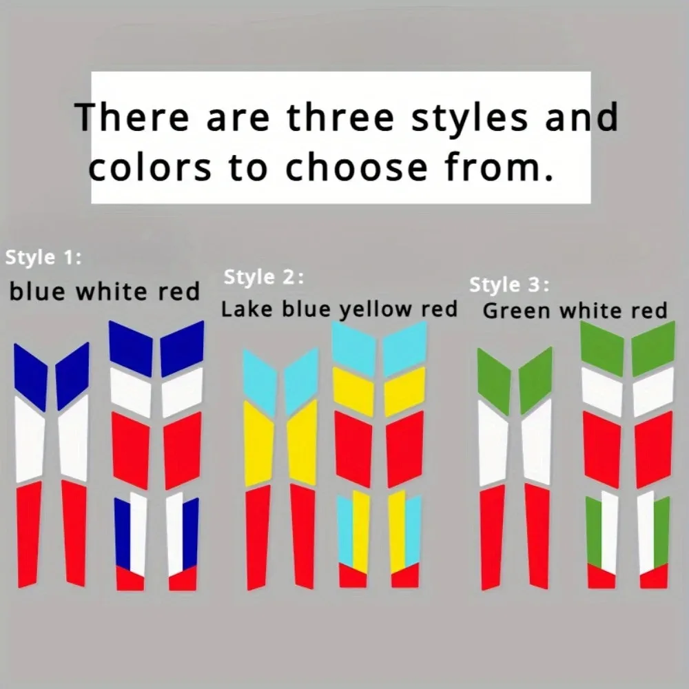 

1 Set Multi-color Waterproof Vinyl Stickers for Motorcycle Bike Car Laptop DIY Decor