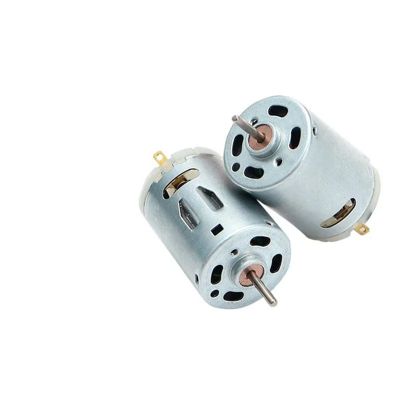 เครื่องนวด R380เครื่องปั่นกระเทียมขนาดเล็กมอเตอร์7.4v12v รถจอ DC