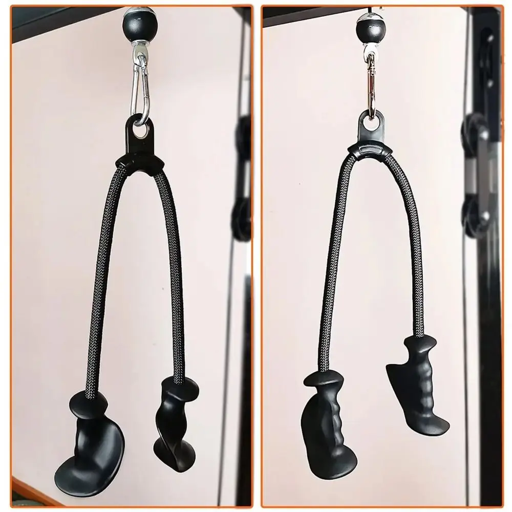 Ergonomic Fitness Pull Rope 360° Isolation Training Gantry Pull Rope Exercise Rubber Grip Gym Equipment Pull Rope