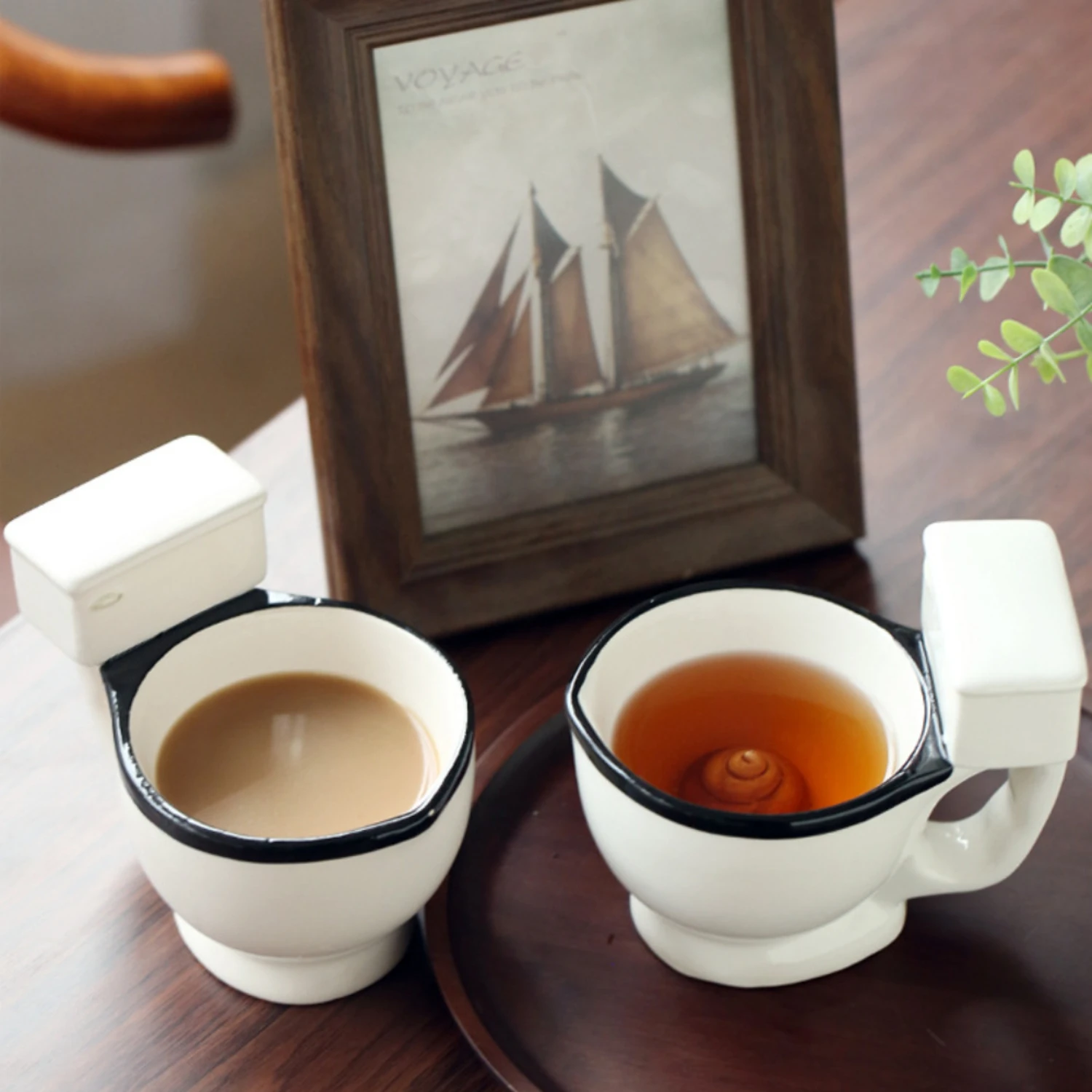 

Funny Poop-Shaped Ceramic Coffee Mug - Insulated, Reusable, Hand-Wash Only - Perfect For All Beverages & Gifts