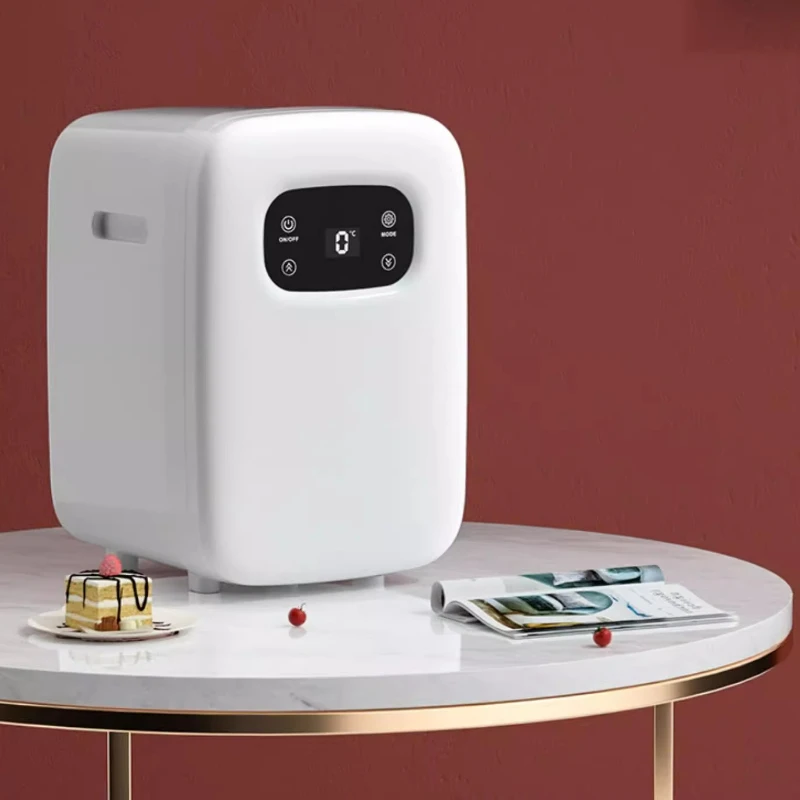 ‌ 스마트 터치스크린 20L 냉동고 - 사무실/가정용 미니 냉장고 (듀얼 모드 대용량 저소음 화장품 보관 냉장고)