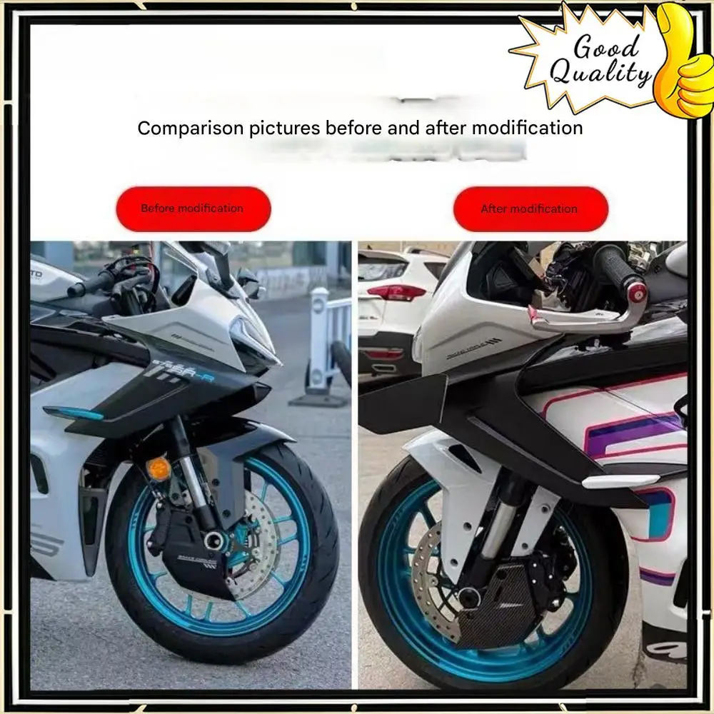 

For CFMOTO 675SR-R modified caliper protection cover disc brake radiator decoration front brake protection accessories