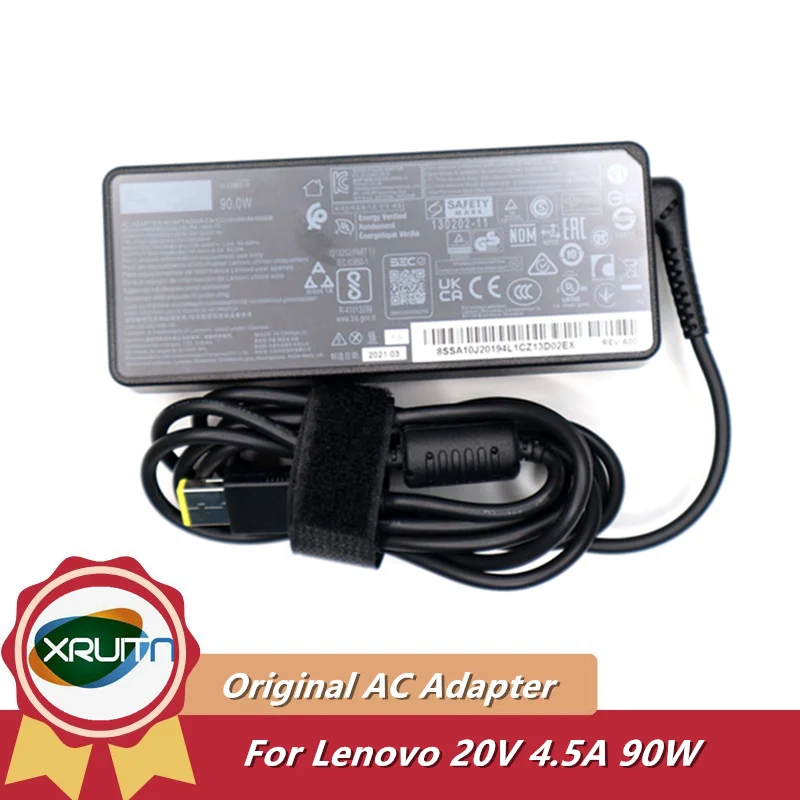 Genuine PA-1900-71 20V 4.5A 90W Laptop AC Adapter for Lenovo Yoga11S IdeaCentre 300-22ISU IDEAPAD Y40 U530 Z510 Power Supply