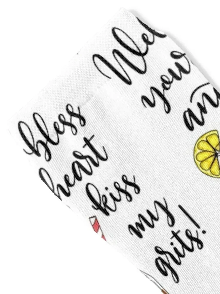 Well Bless Your Heart Socks floral Sports hip hop retro Designer Man Socks Women's