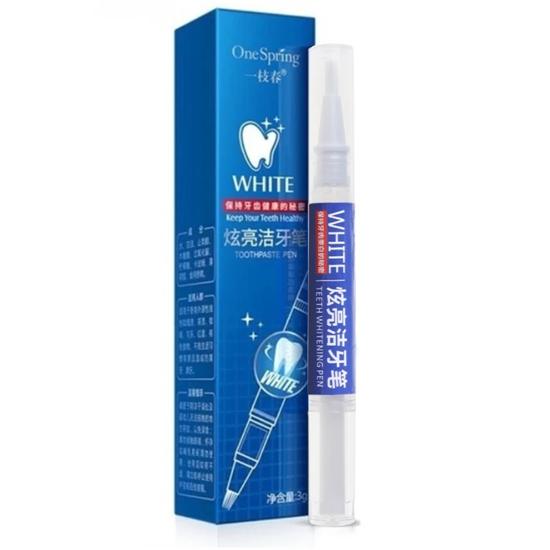 

3ml Tooth Whitening Pen Natural Teeth Cleaning Gelsfor Hygiene for Health Remove PlaquesStains Bleaching Toothpaste