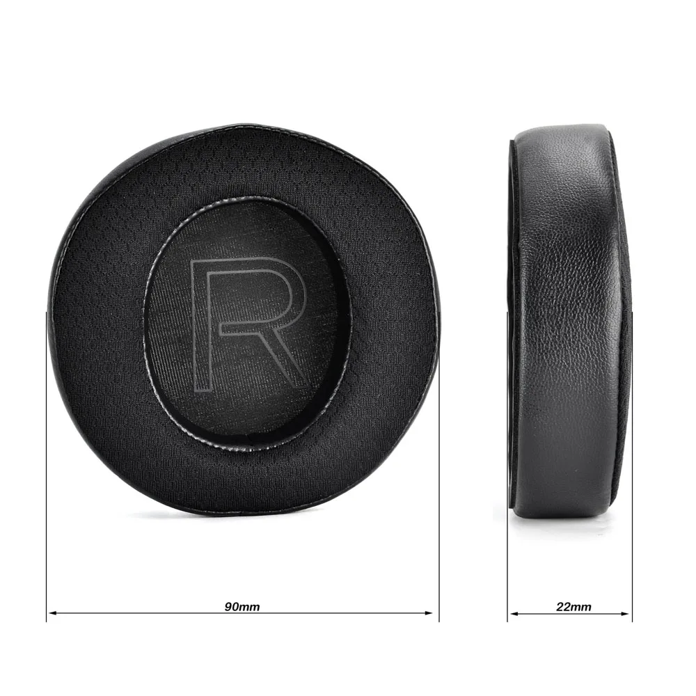 POYATU Miếng Đệm Tai Nghe Tai Nghe Nút Tai Nghe Bằng Cho Alienware AW310H AW510 Miếng Đệm Tai Nghe Tai Nghe Nút Tai Nghe Bằng Thay Thế Đệm Bao Bao Tai