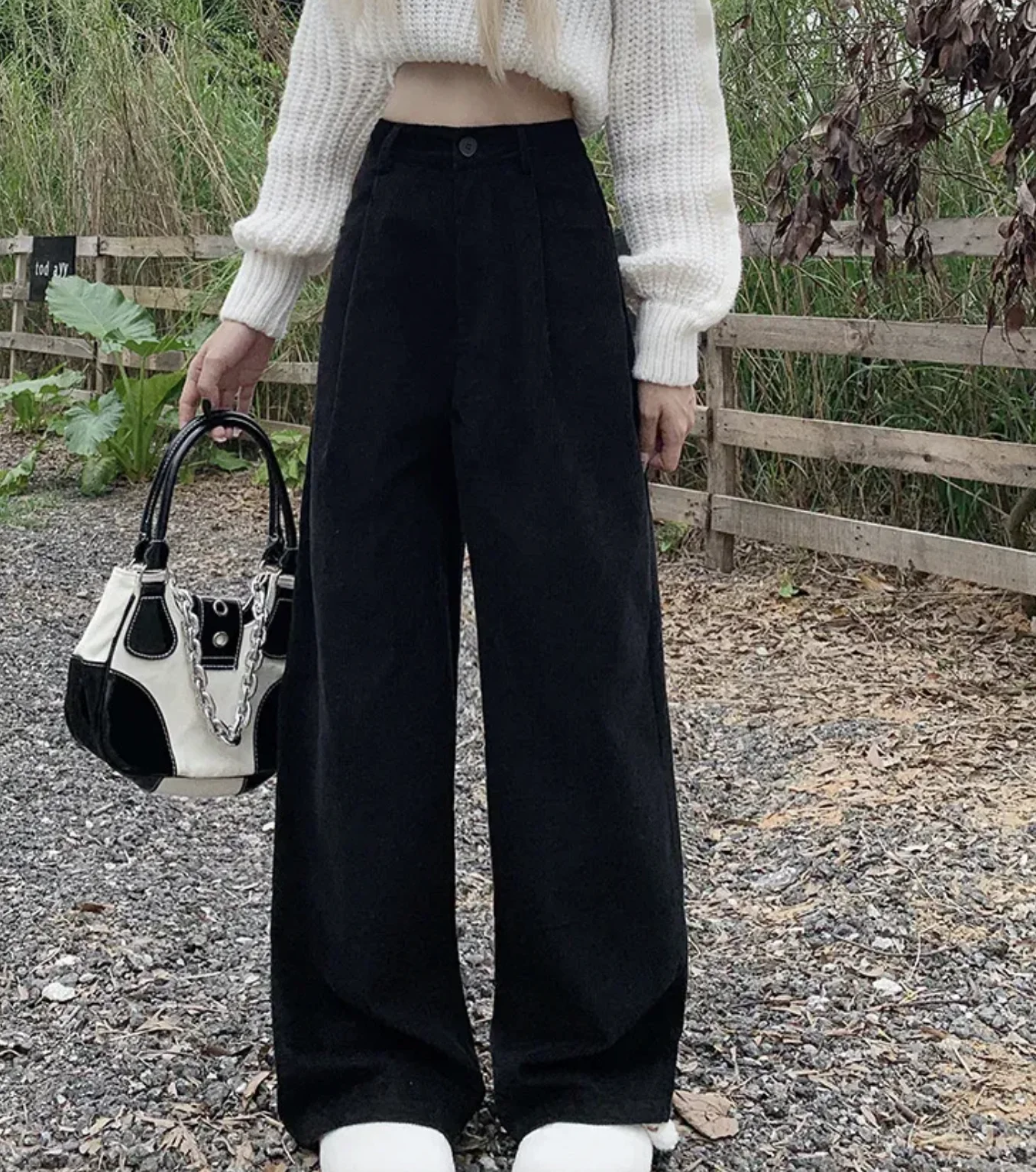 レディース テーラード バケーション エレガント カジュアル ファッション アウトドア スポーツ コーデュロイパンツ オールシーズン対応（ベルトなし）